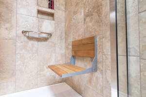 shower bench seating